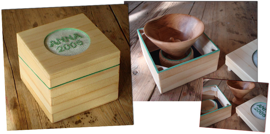 Jewelry box and bowl