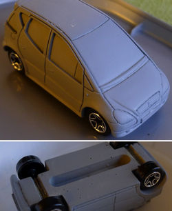 1/43 Schuco Mercedes-Benz A-Class Third generation (W176) Pre-facelift  diecast