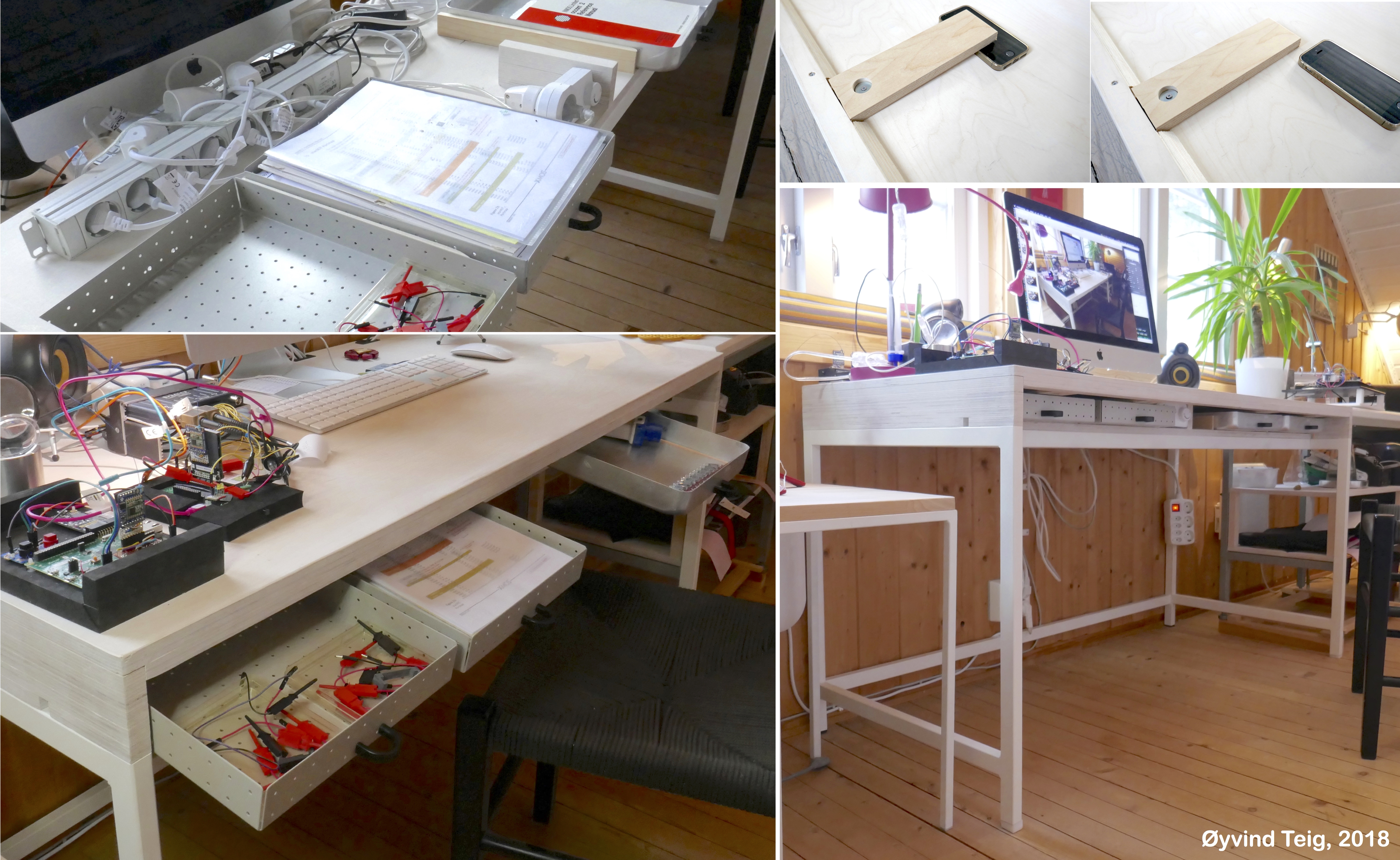 My Ikea Alex Desk S New Table Top Oyvind Teig