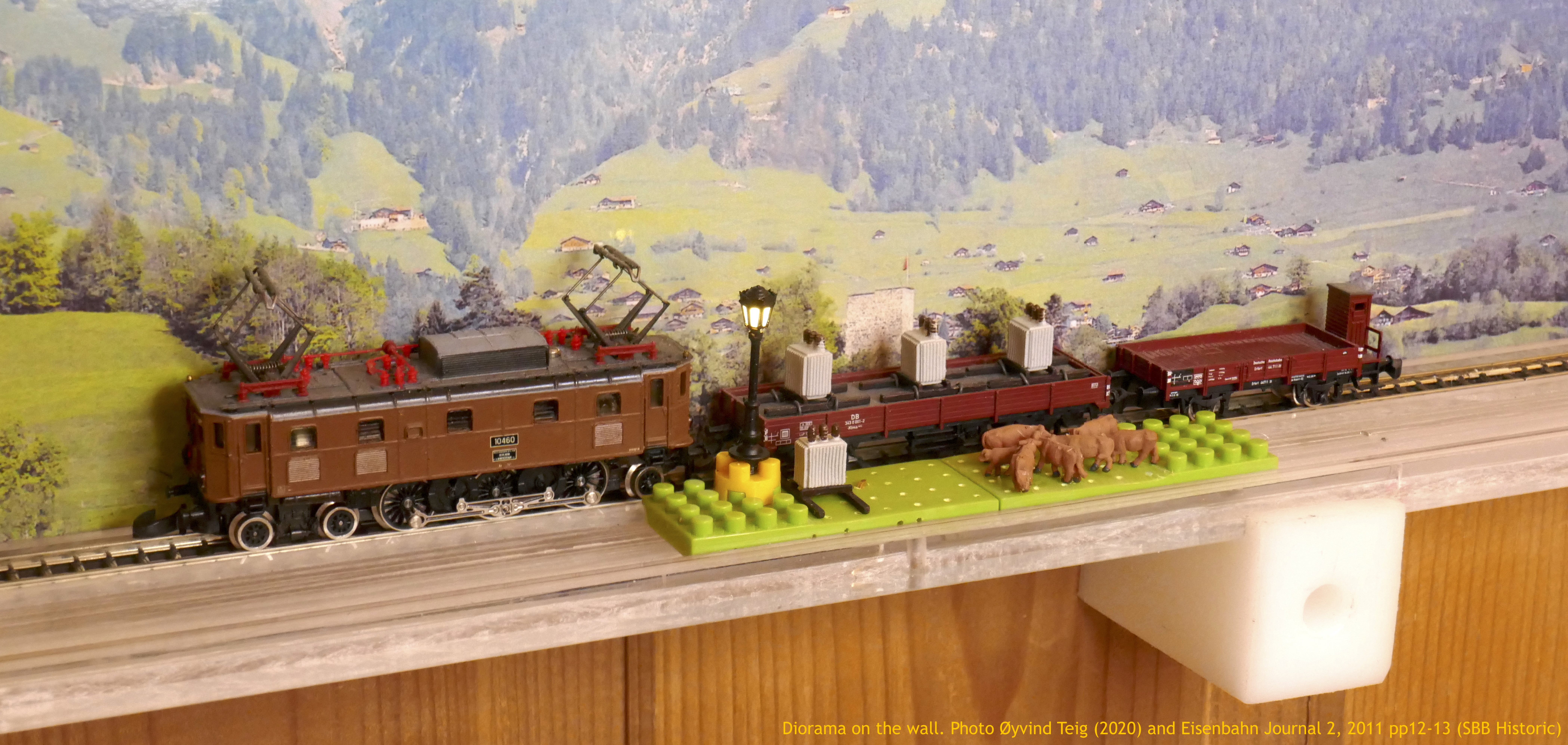 z scale diorama